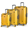 Kép Sada cestovních kufrů ROCK Alpine TR-0288/3 ABS/PC - žlutá - 94 L / 65 L / 39 L + 15% EXPANDER