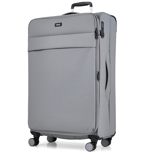 Kép Cestovní kufr ROCK Harper TR-0286/3-L - šedá - 82 L + EXPANDER