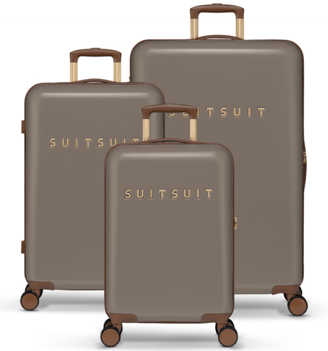 Kép Sada cestovních kufrů SUITSUIT TR-7201/3 Fab Seventies Taupe - 91 L / 60 L / 32 L