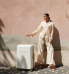 Kép Sada cestovních kufrů SUITSUIT TR-6505/2 Fusion White Swan - 91 L / 32 L