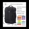 Kép Batoh AEROLITE BPMAX01_black - černá - 39 L