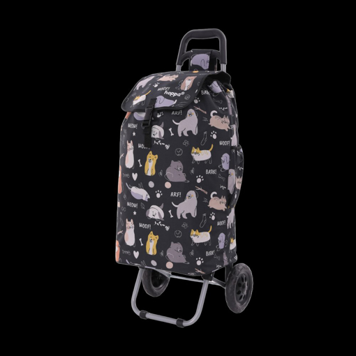 Kép Nákupní taška HOPPA Cats & Dogs 57 L - barevný potisk - 57 L
