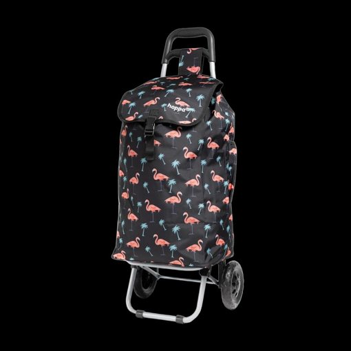Kép Nákupní taška HOPPA Flamingo 57 L - černá - 57 L
