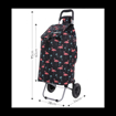 Kép Nákupní taška HOPPA Flamingo 57 L - černá - 57 L
