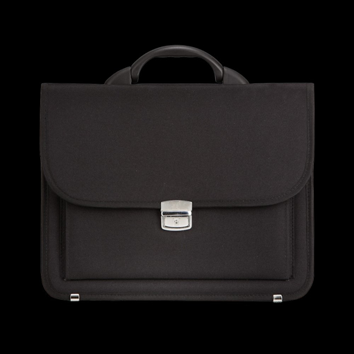 Kép Aktovka REAbags 7416-T - černá / nikl - 15 L