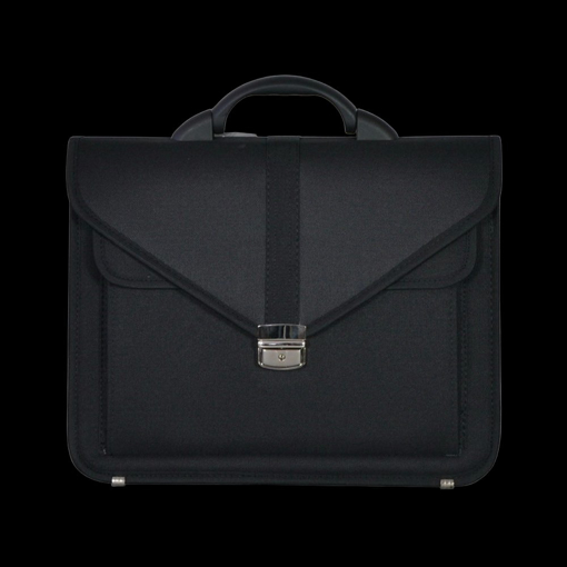 Kép Aktovka REAbags 7173B-T - černá / nikl - 15 L