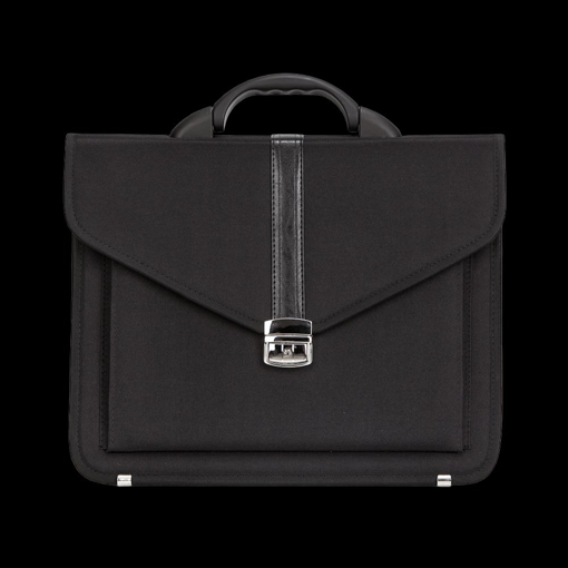 Kép Aktovka REAbags 7173-T - černá / nikl - 15 L