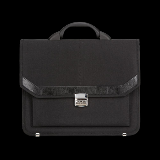 Kép Aktovka REAbags 7253-T - černá / nikl - 15 L