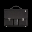 Kép Aktovka REAbags 8001/2-T - černá / nikl - 19 L