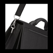 Kép Aktovka REAbags 8001/2-T - černá / nikl - 19 L