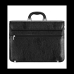 Kép Aktovka REAbags 8001/2-TR - černá / nikl - 19 L
