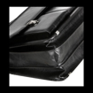Kép Aktovka REAbags 8001/2-TR - černá / nikl - 19 L