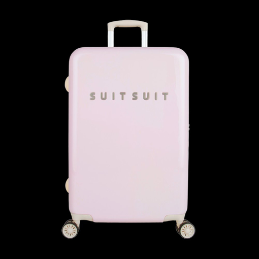 Kép Plastový kufr SUITSUIT® Fabulous Fifties Pink Dust M - růžová - 60 L