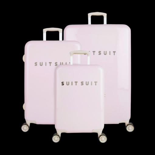 Kép Sada cestovních kufrů SUITSUIT® Fabulous Fifties Pink Dust - růžová - 91 L