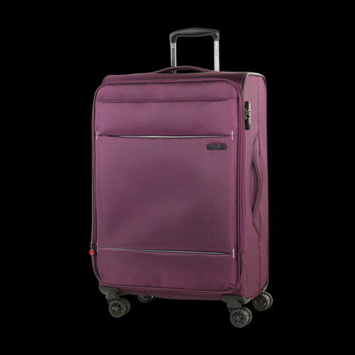 Kép Textilní kufr ROCK Deluxe-Lite M - fialová - 76 L