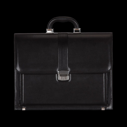 Kép Aktovka REAbags 8003A - černá / nikl - 17 L