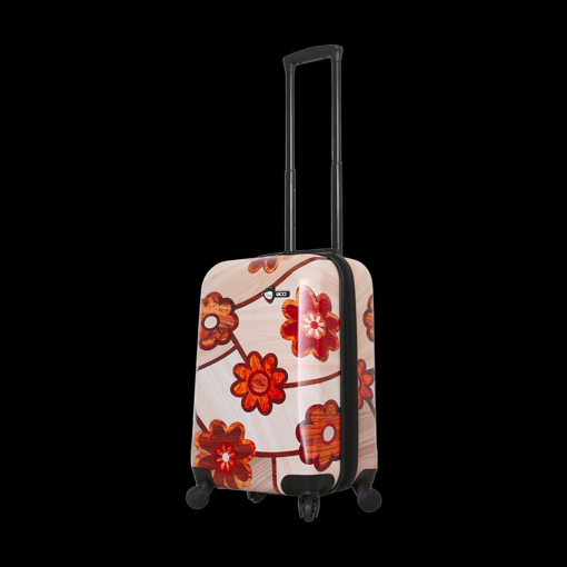 Kép Kabinový kufr MIA&nbsp;TORO Ricci Wood Mozaic Flowers S - barevný potisk - 39 L