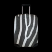 Kép Obal na kufr REAbags Zebra - bílá