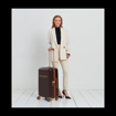 Kép Plastový kufr SUITSUIT® Fab Seventies Classic Espresso Black M - černá - 60 L