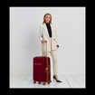 Kép Sada cestovních kufrů SUITSUIT® Fab Seventies Classic Biking Red - červená