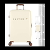 Kép Plastový kufr SUITSUIT® Fab Seventies Antique White M - bílá - 60 L
