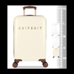 Kép Kabinový kufr SUITSUIT® Fab Seventies Antique White S - bílá - 32 L