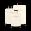 Kép Sada cestovních kufrů SUITSUIT® Fab Seventies Antique White - bílá