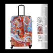 Kép Plastový kufr TUCCI Turkish Marble M - barevný potisk - 57 L