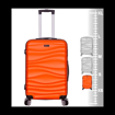 Kép Kabinový kufr METRO LLTC1 S - oranžová - 37 L