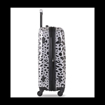 Kép Plastový kufr TUCCI Winter Leopard M - barevný potisk - 57 L