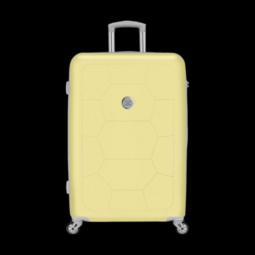 Kép Plastový kufr SUITSUIT® Caretta Elfin Yellow L - žlutá - 83 L