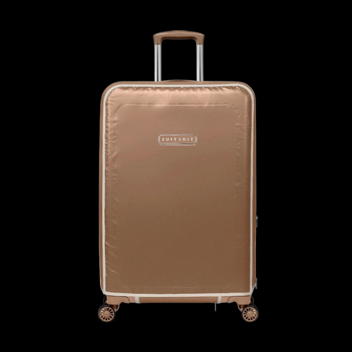 Kép Obal na kufr SUITSUIT® Blossom Mocha Mousse vel. L - hnědá