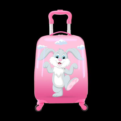 Kép Dětský kufr TUCCI Happy Bunny - růžová - 25 L
