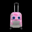 Kép Dětský kufr TUCCI 3D Cutte Kitty - růžová - 28 L