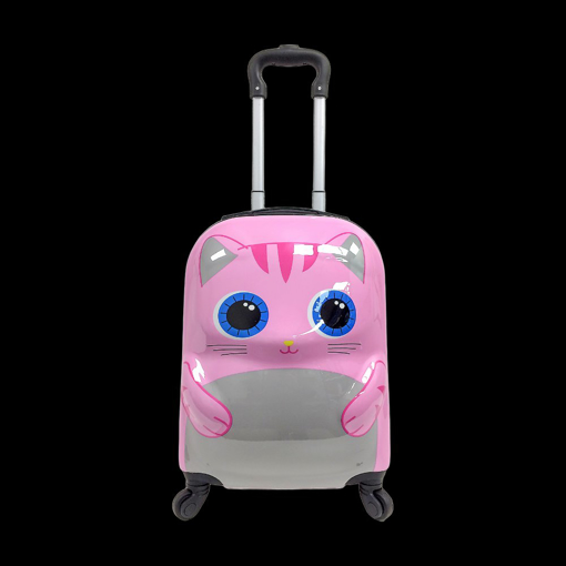 Kép Dětský kufr TUCCI 3D Cutte Kitty - růžová - 28 L