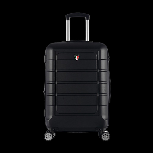 Kép Plastový kufr TUCCI Console M - černá - 58 L