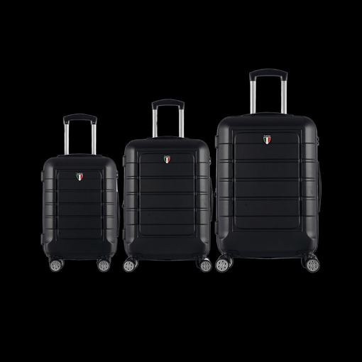 Kép Sada cestovních kufrů TUCCI T-0273/3_black - černá