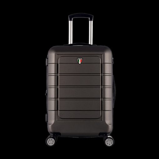 Kép Plastový kufr TUCCI Console M - tmavě šedá - 58 L