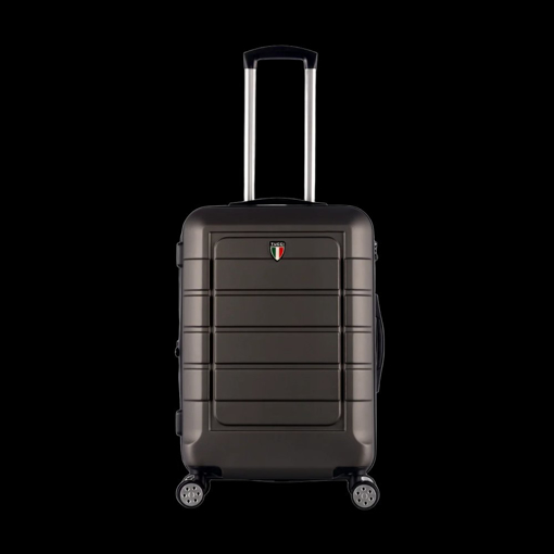Kép Plastový kufr TUCCI Console S - tmavě šedá - 33 L