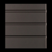 Kép Plastový kufr TUCCI Console S - tmavě šedá - 33 L