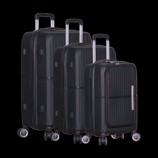 Kép Sada cestovních kufrů OUTDOOR&nbsp;GEAR Garnet - černá - 88 L