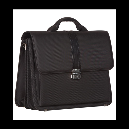 Kép Aktovka REAbags 8003B-T - černá - 17 L