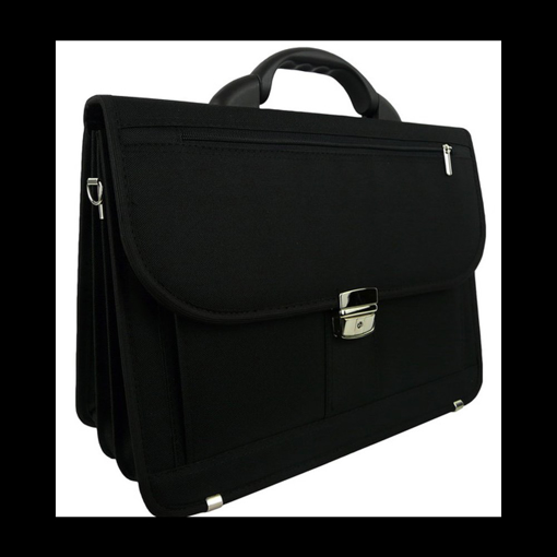 Kép Aktovka REAbags 7618-T_black_n - černá - 19 L