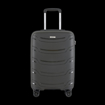Kép Plastový kufr HIGHBURY Carbon M - šedá - 62 L