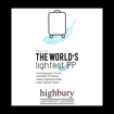 Kép Kabinový kufr HIGHBURY Helios S - modrá - 34 L