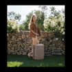 Kép Plastový kufr SUITSUIT® Fab Seventies Taupe M - hnědá - 60 L