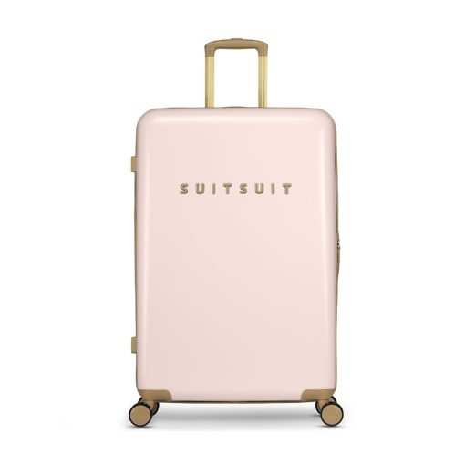 Kép Plastový kufr SUITSUIT® Fusion Rose Pearl L - růžová - 91 L