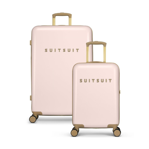 Kép Sada cestovních kufrů SUITSUIT® Fusion Rose Pearl - růžová - 91 / 32 L