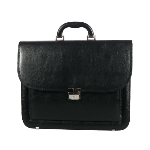 Kép Aktatáska REAbags 7416TR - fekete/nikkel - 15 L