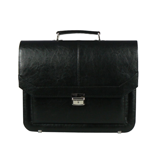 Kép Aktatáska REAbags 7253 - fekete/nikkel - 15 L